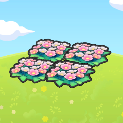 Joli parterre de fleurs